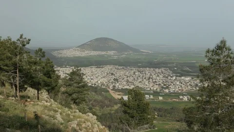 Mount Precipice Nazareth Stock Footage 102177963