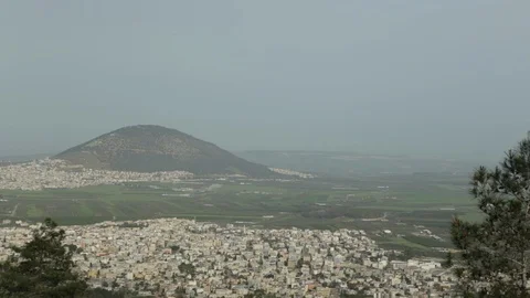 Mount Precipice Nazareth Stock Footage 102178001