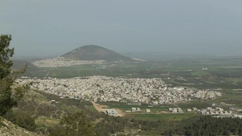 Mount Precipice Nazareth Stock Footage 102178011
