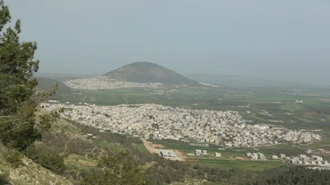 Mount Precipice Nazareth Stock Footage 102178018