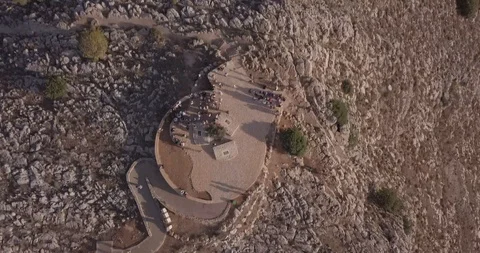 Mount Precipice, Nazareth Stock Footage 105309158