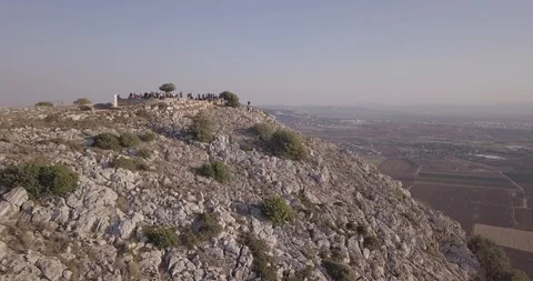 Mount Precipice, Nazareth Stock Footage 105309475