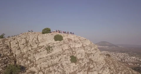 Mount Precipice, Nazareth Stock Footage 105309587