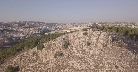 Mount Precipice, Nazareth Stock Footage 105310078