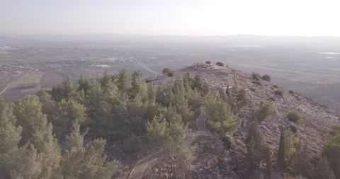Mount Precipice, Nazareth Stock Footage 105310371