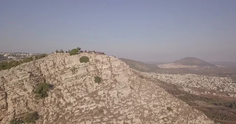 Mount Precipice, Nazareth Stock Footage 105310454
