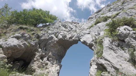 Mount Priaforà is one of the peaks of the Vicenza Prealps Stock Footage 340983576