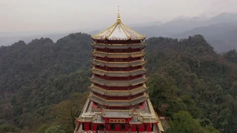 Mount Qingcheng Vídeos de archivo 146133189