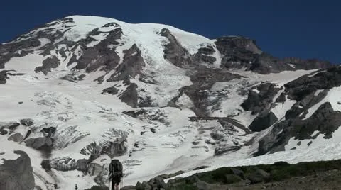 Mount rainer  Tacoma Stock-Footage 10874542