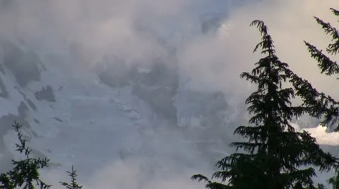 Mount Rainier Stock Footage 8890963