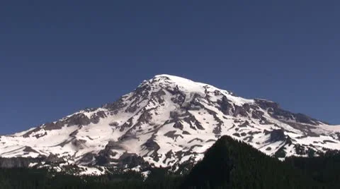 Mount Rainier Stock Footage 8896017