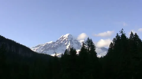 Mount Rainier Stock Footage 8904502