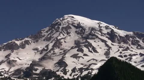 Mount Rainier Stock Footage 8906556