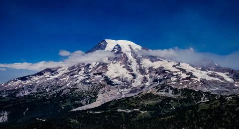 Mount Rainier National Park: Paradise Visitor Center Stock Photos