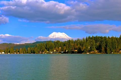 Mount rainier 写真素材
