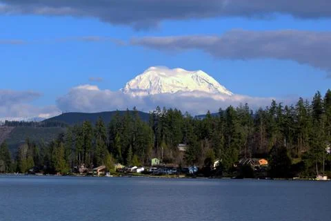 Mount rainier 写真素材