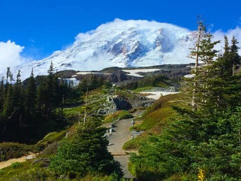 Mount Rainier 写真素材
