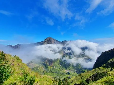 Mount rinjani Stock Photos