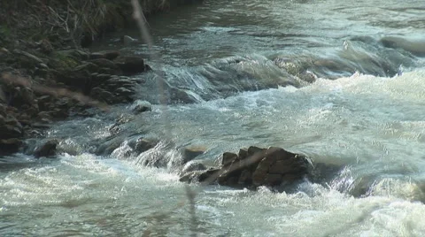 Mount river stream Stock Footage 3476167