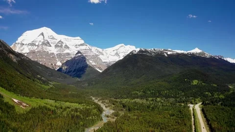 Mount Robson 2 Stock Footage 134301360