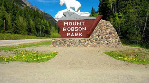 Mount Robson Stock Footage 134301358