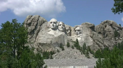 Mount Rushmore 2 Stock Footage 504786