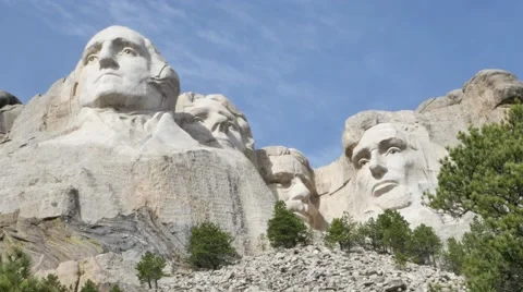 Mount Rushmore Stock Footage 48479154