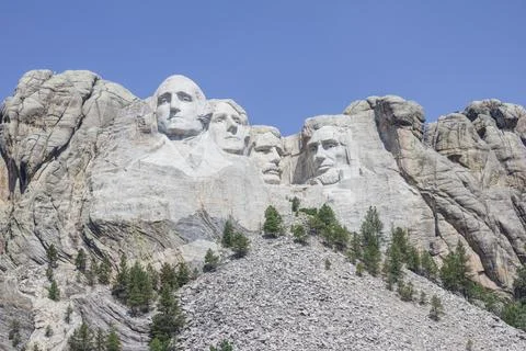 Mount Rushmore head on Фото