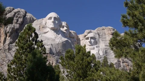 Mount Rushmore med by DWKing Video stock 103426648