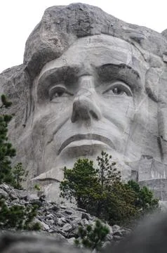 Mount Rushmore memorial Stock Photos