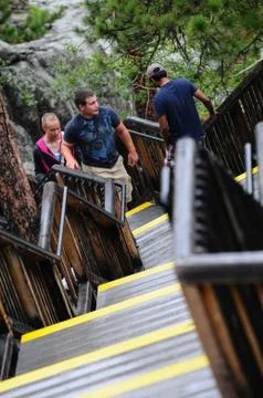 Mount Rushmore memorial Stock Photos