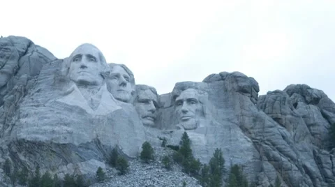 Mount Rushmore - Time Lapse Stock Footage 8553834