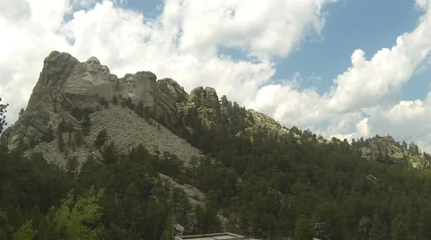 Mount Rushmore Timelapse 1 库存影片 52214381