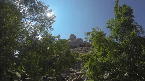 Mount Rushmore Timelapse 2 库存影片 52215645