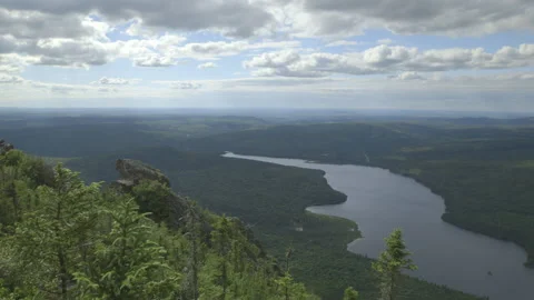 Mount Sagamook Viewpoint Stock Footage 144838379