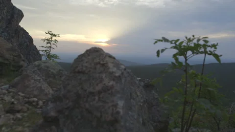 Mount Sagamook Viewpoint Stock Footage 144838883