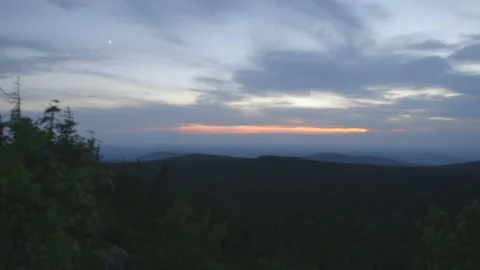 Mount Sagamook Viewpoint Stock Footage 144838952