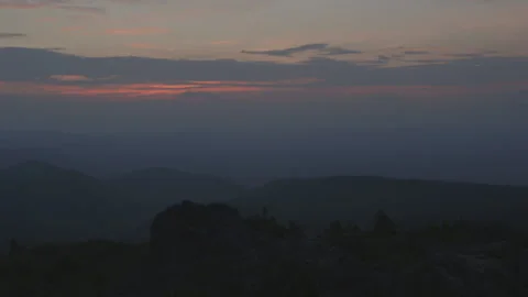 Mount Sagamook Viewpoint Stock Footage 144838954