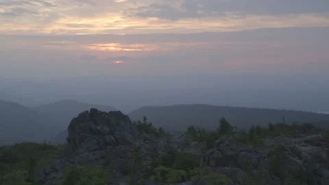 Mount Sagamook Viewpoint Stock Footage 144839038