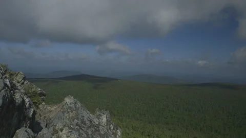 Mount Sagamook Viewpoint Stock Footage 144839045