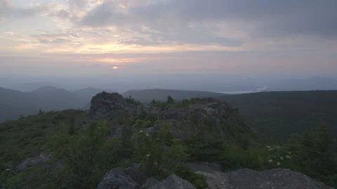 Mount Sagamook Viewpoint Stock Footage 144839069