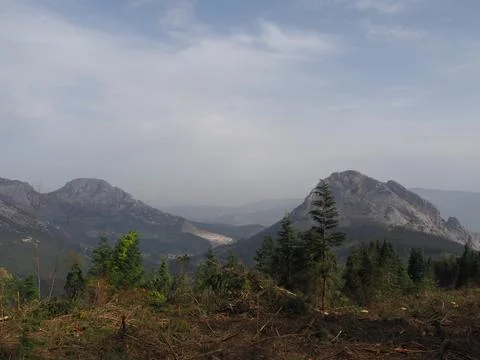 Mount Saibi Foto stock