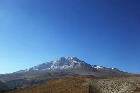 Mount Savalan (Sabalan) Stock Photos