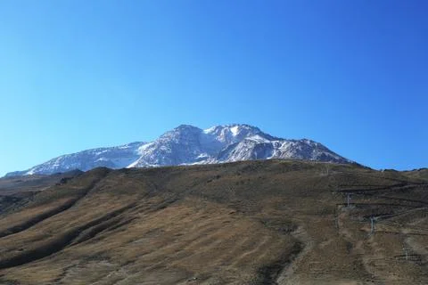 Mount Savalan (Sabalan) Foto stock