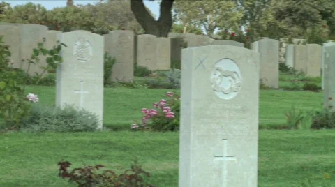 Mount Scoups Cemetery 5 Stock Footage 606181