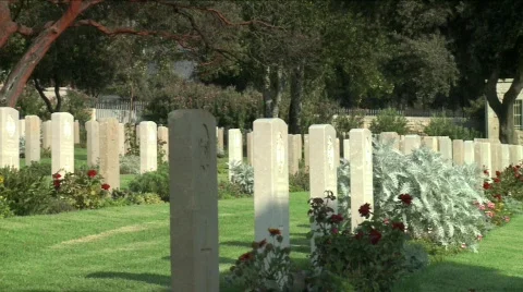 Mount Scoups Cemetery 8 Video stock 606099