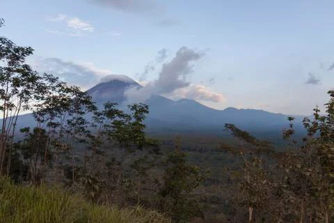 MOUNT SEMERU Stock Photos