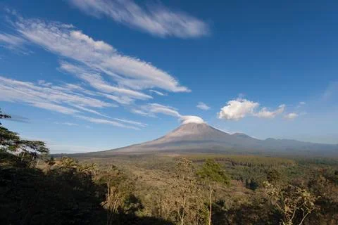MOUNT SEMERU Stock Photos