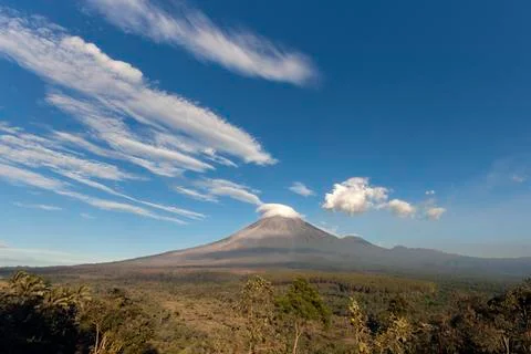 MOUNT SEMERU Stock Photos