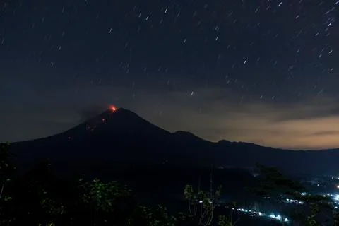MOUNT SEMERU Stock Photos